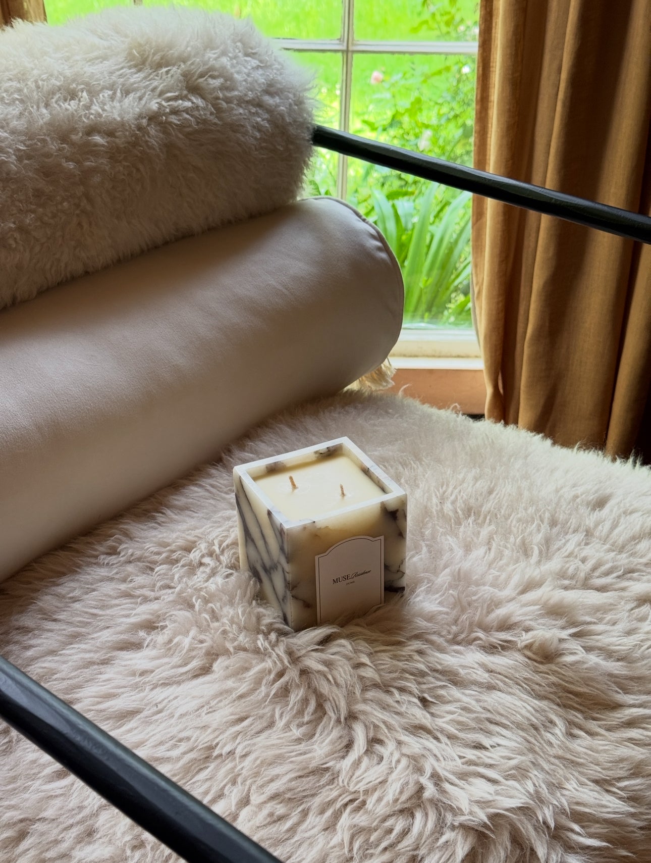 Calacatta Viola Marble Candle Cup