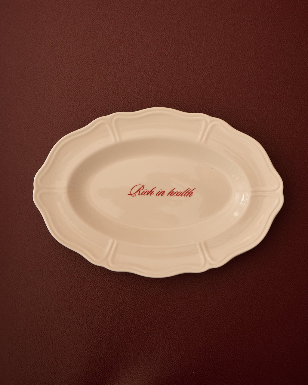 Rich In Health Serving Plate { PRE-ORDER }