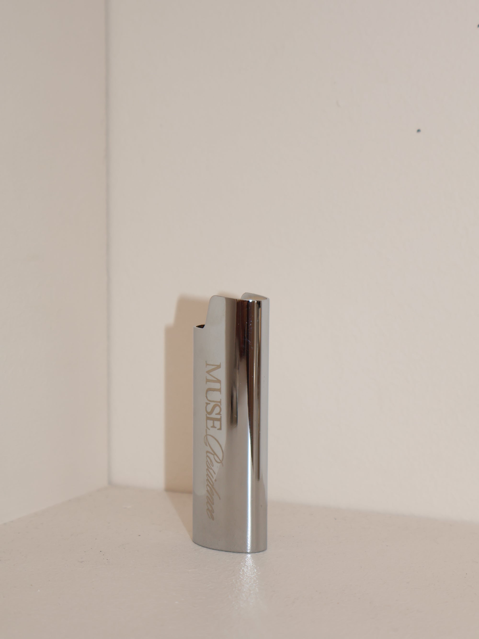Silver Lighter Shell & Pouch