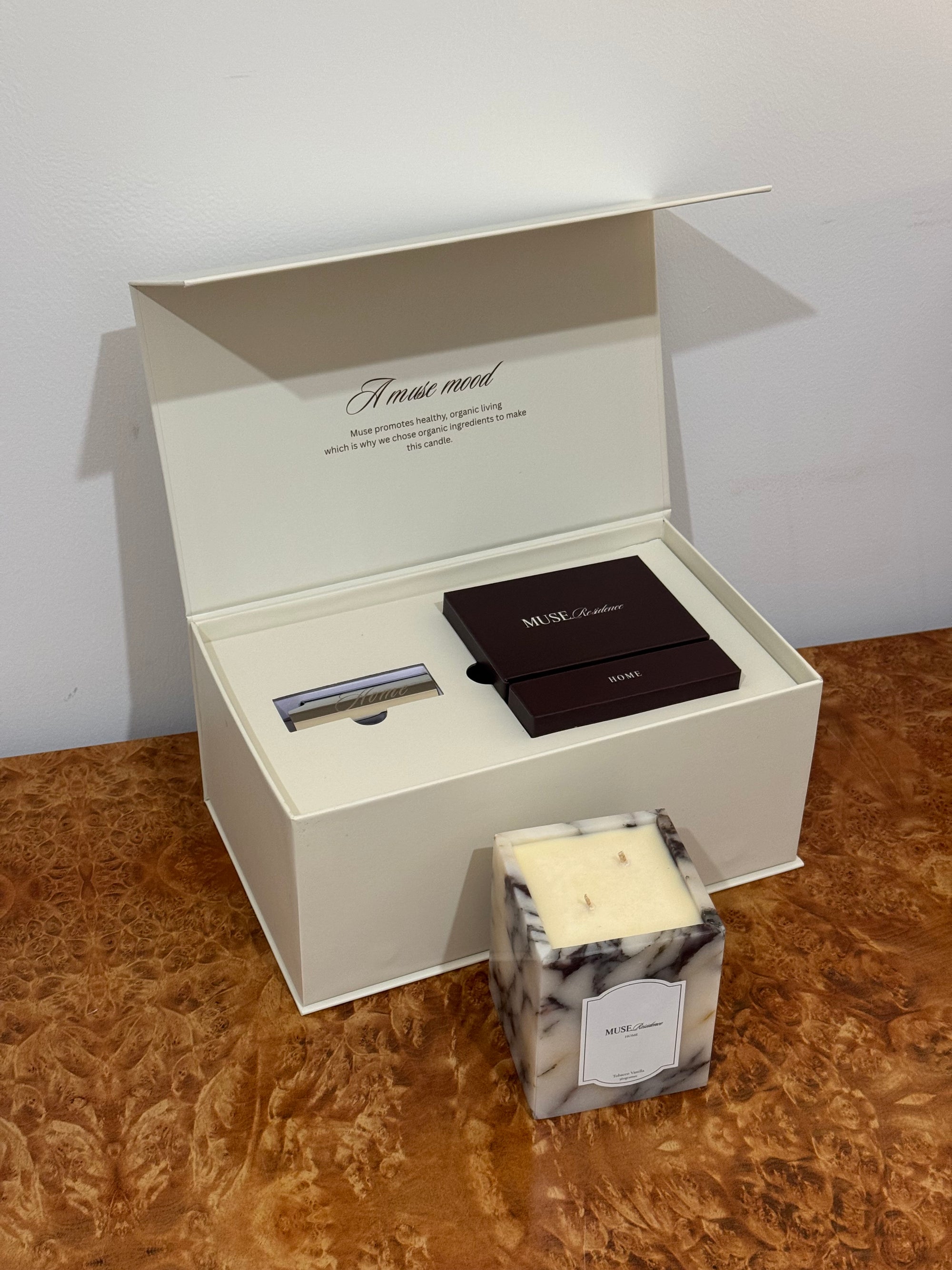 Calacatta Viola Marble Candle Cup