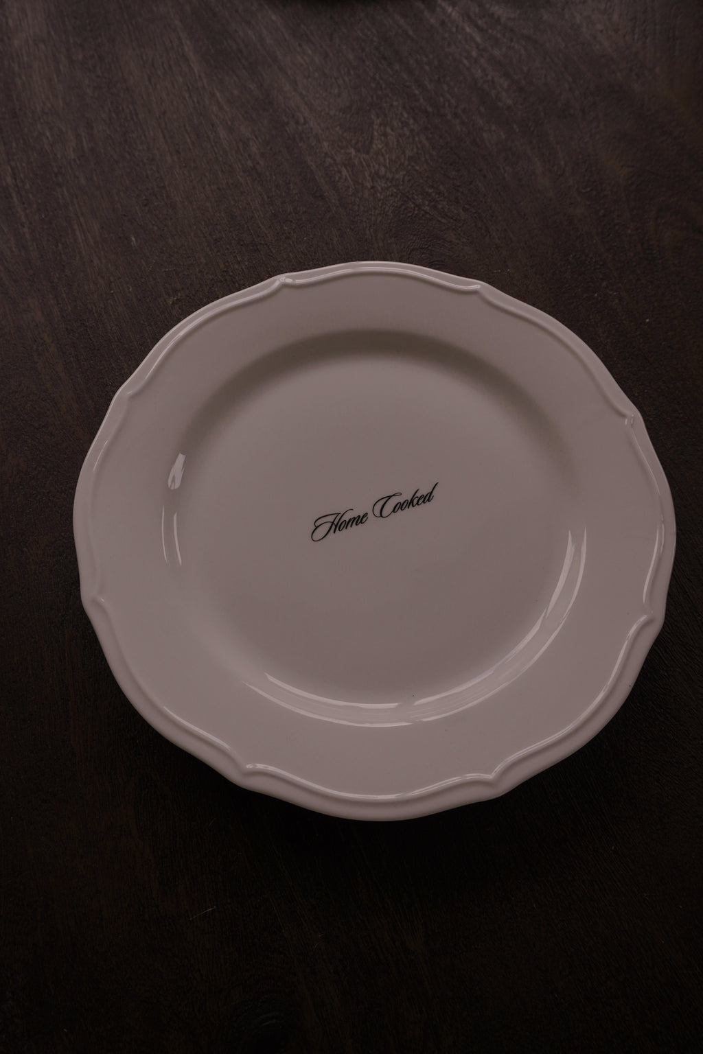 Home Cooked dinner plate pair