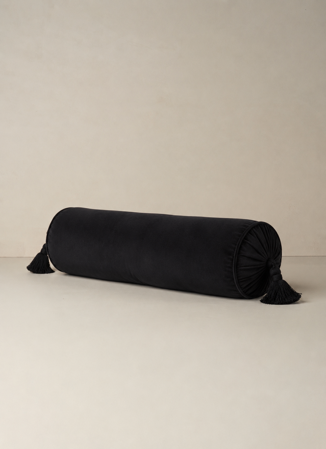 Black Tassel Bolster