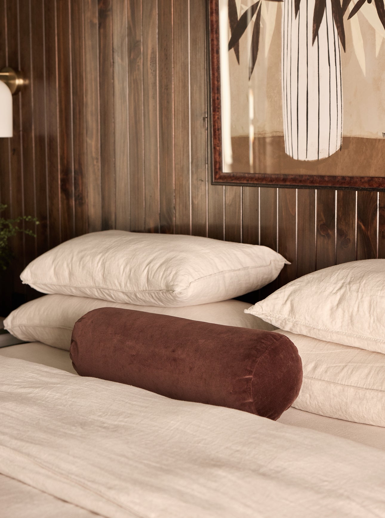 Chocolate Pillow Set