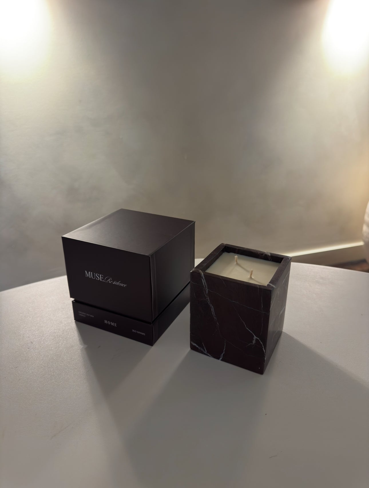 Rosa Levento Marble Candle Cup