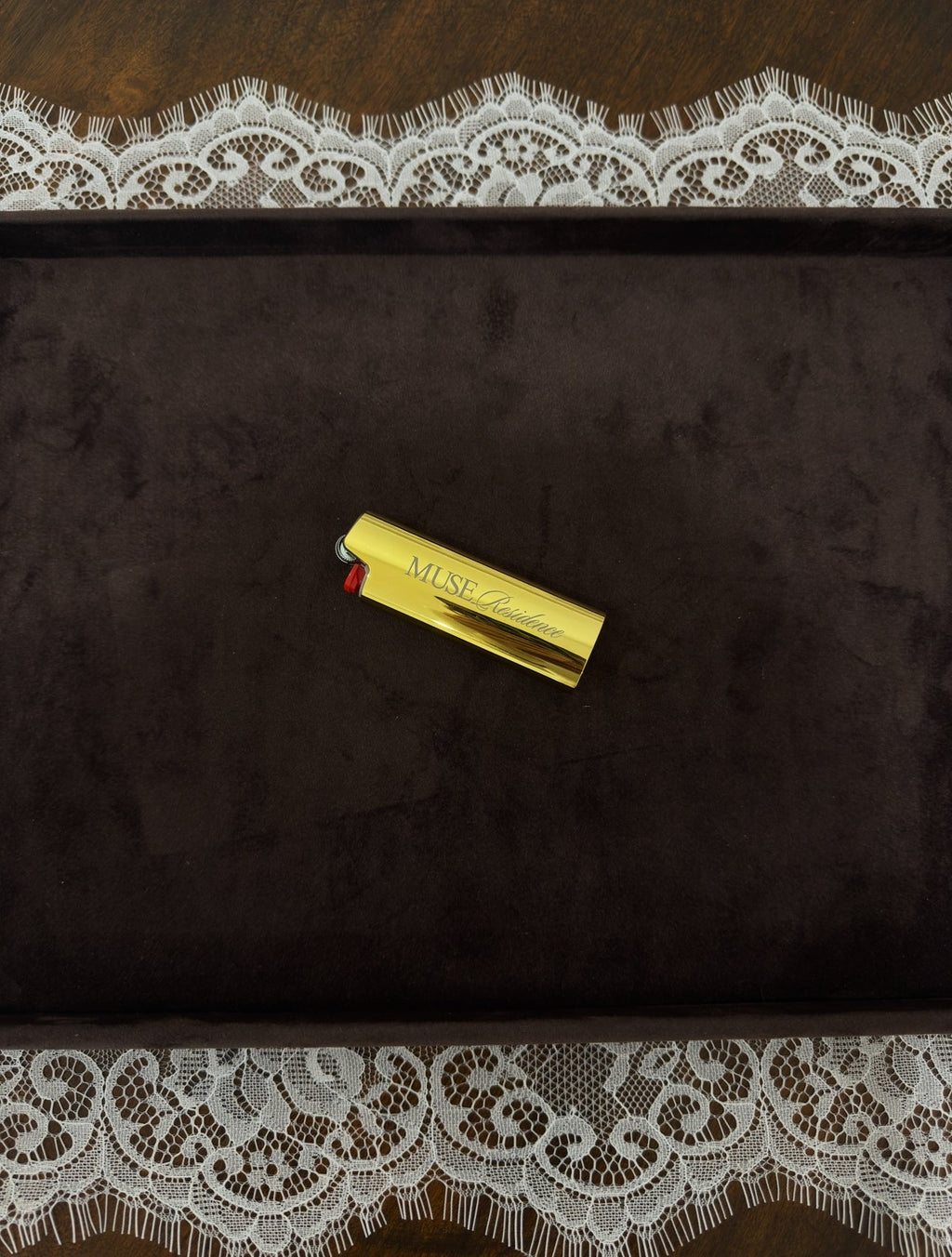 Gold lighter shell & Pouch (100% off)