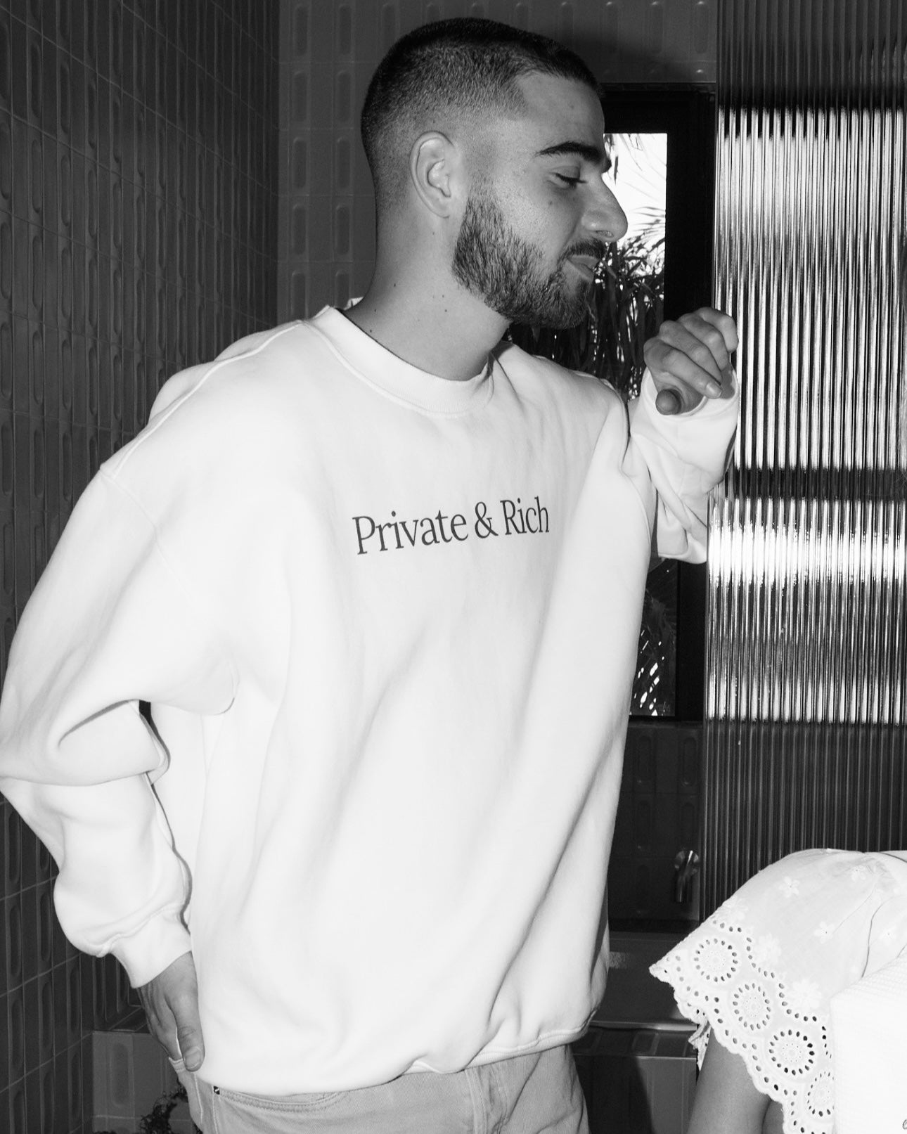 Private and Rich Crewneck