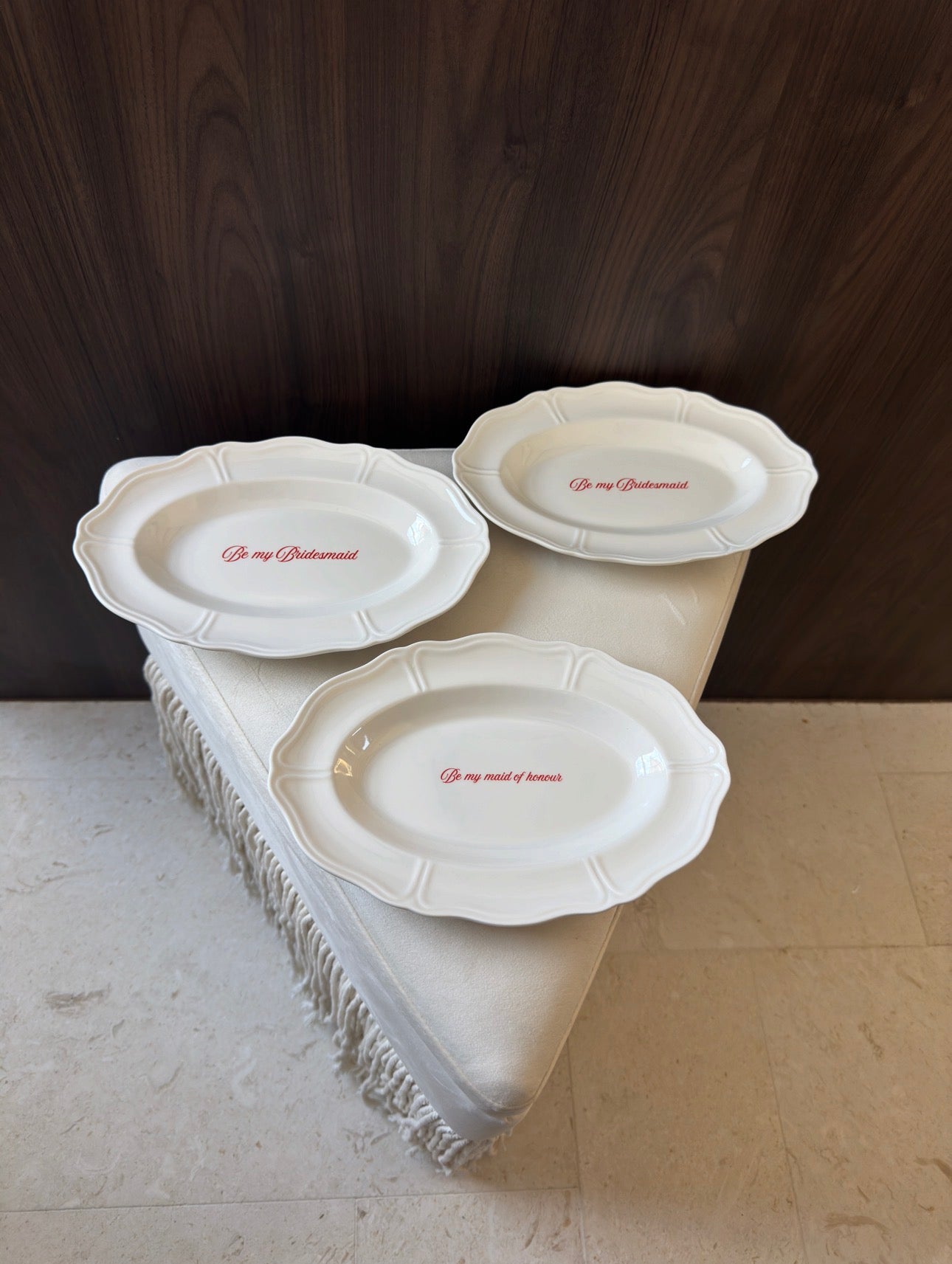 Maid of honour Plate