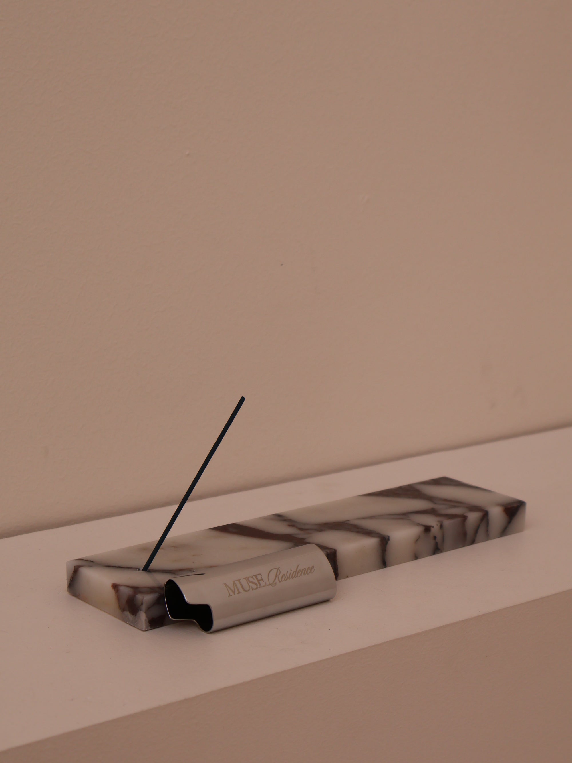 Incense Holder - Calacatta Viola