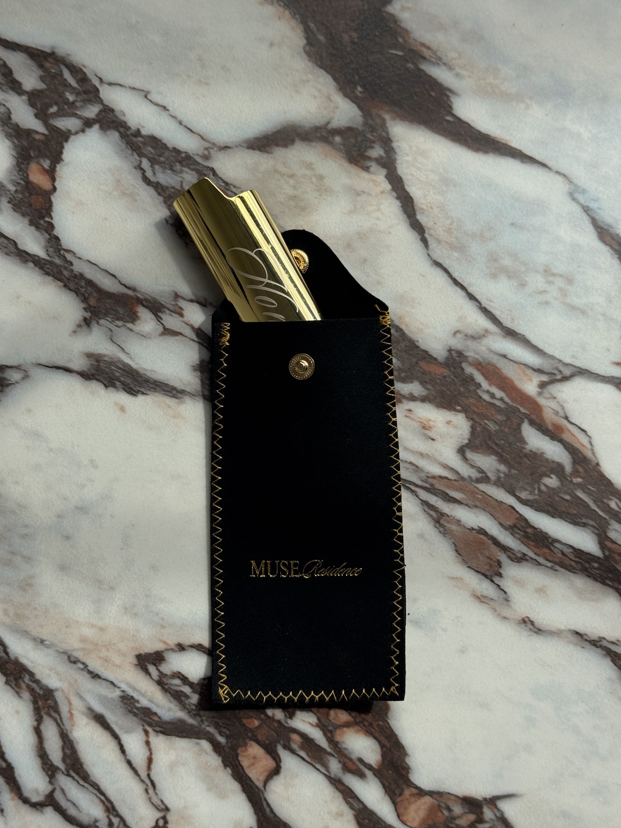 Gold lighter shell & Pouch (100% off)