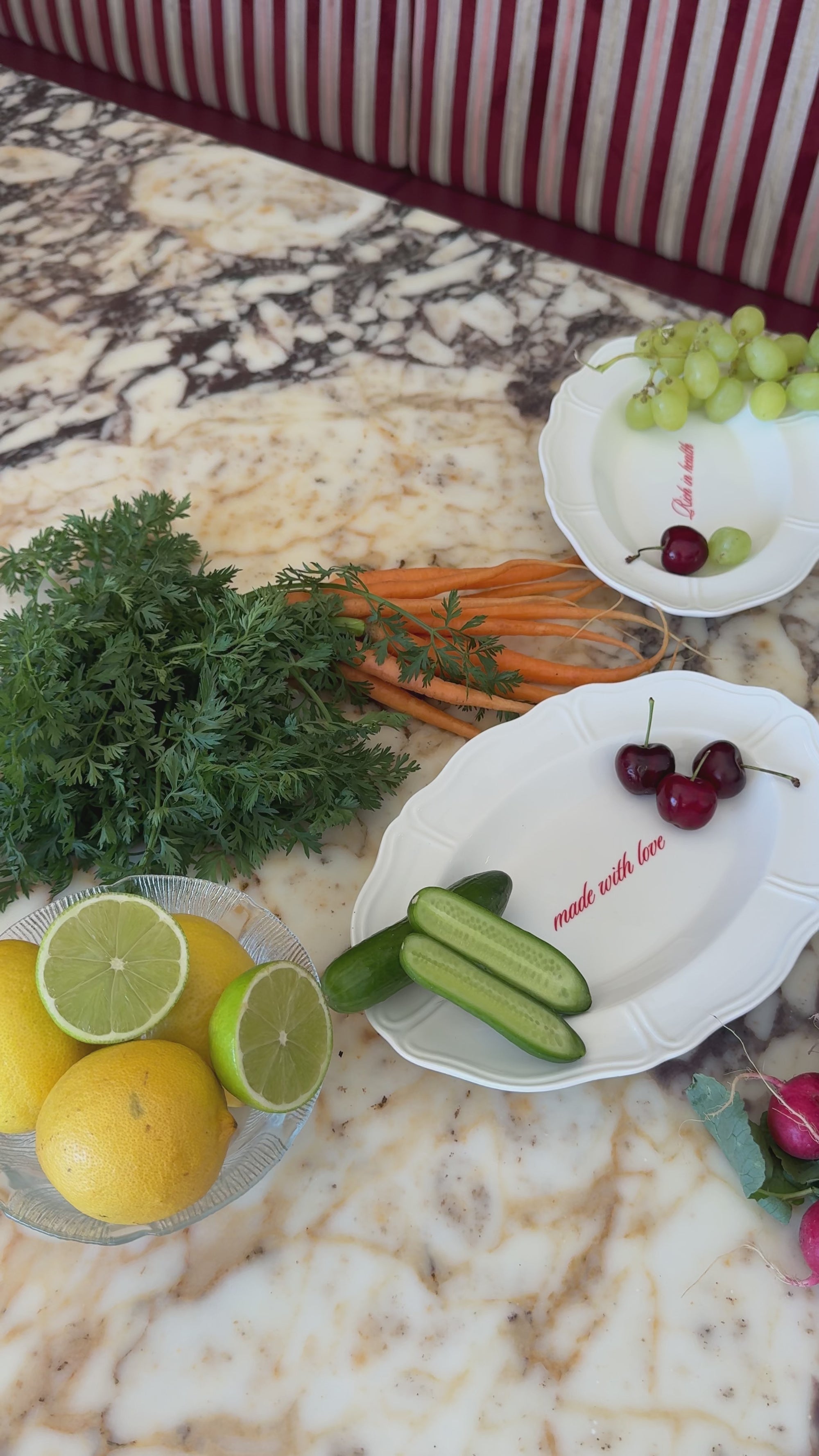 Made With Love Serving Plate